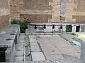 Ancient Roman urinals in Ostia Antica