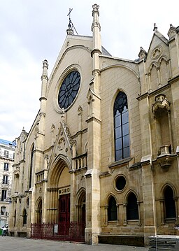 Kyrkan Saint-Eugène-Sainte-Cécile.