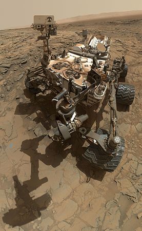 Peu après le forage de Big Sky dans la couche géologique Stimson (6 octobre 2015 sol 1126)