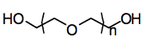 Struktur kimia dari polietilen glikol