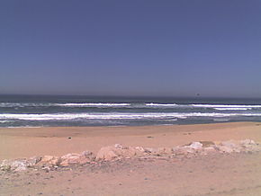 Praia da Cova na freguesia de São Pedro