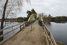 Jernbanebroen ved Piksborg.