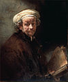 Rembrandt van Rijn Autoportret ca Apostolul Paul (1661)