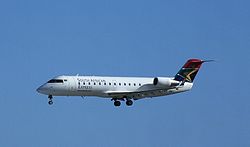 Bombardier CRJ200 der South African Express Airways