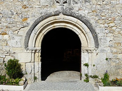 Eingangsportal von Saint-Félix