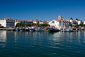 English: Saint-Jean-de-Luz is a fishing port o...