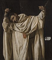 San Serapio, de Zurbarán, 1628.