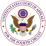 Печать Апелляционного суда США четвертого округа.svg