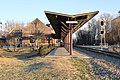 Historic boarding shelter