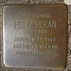 Stolperstein für Herz Elkan