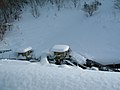 高湯温泉の配湯管