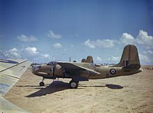 24 Squadron SAAF Boston Mk III North Africa 1941 The South African Air Force in Libya, March 1943 TR838.jpg