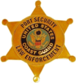 Coast Guard Port Security Law Enforcement Badge