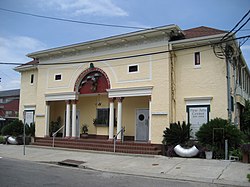 "Fine Arts Theater" building in the Milan neighborhood