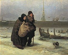 Le Déménagement (Viktor Vasnetsov, 1876)