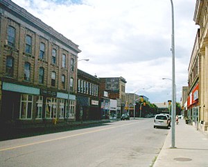 Victoria Street in Thunder Bay, Ontario