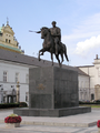 Het Poniatowski-monument van Bertel Thorvaldsen te Warschau