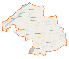 Plan gminy Wilczyn