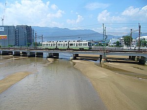 八幡川　2006年8月23日撮影