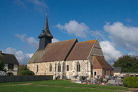 The church of Sainte-Marguerite in Sainte-Marguerite-de-l'Autel