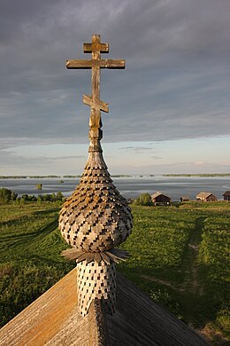 23. Часовня Спаса Нерукотворного Образа из деревни Вигово, музей-заповедник Кижи, Медвежьегорский район Автор — Alexey Pogarskiy