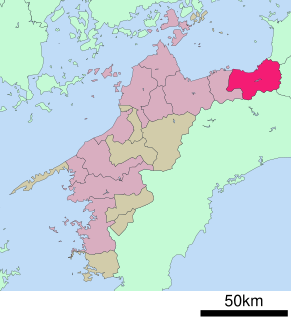 四国中央市位置図