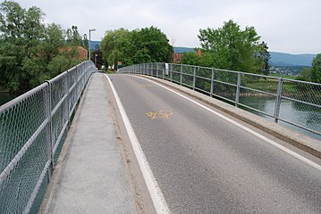 Brücke über den Nidau-Büren-Kanal zwischen Orpund und Scheuren