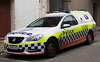 2016 Holden Ute (VF II MY16) utility, Western Australia Police (2018-08-06).jpg