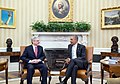 March 9, 2016: President Obama meets with Judge Merrick Garland in Oval Office