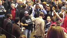 File:3 11 2016 Trump Rally at UIC Pavillion - Right after news of Trump's Postponement.webm