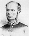 Viceammiraglio Amédée Courbet (1827-1885), comandante in capo dal 1º luglio 1884 all'11 giugno 1885