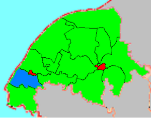 Агародніцкі сельсавет на карце