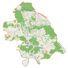 Mapa lokalizacyjna gminy Alwernia