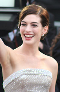 Anne Hathaway na entrega do Óscar (2009)