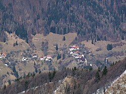 pogled na Baču pri Podbrdu