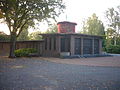 Tor, Pförtnerhaus und Kapelle des Zentralfriedhofs Bad Godesberg