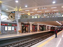 Bela Vista station (Red Line). Bela Vista Metro station, Lisbon.jpg