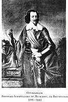 Bernhard Schaffalitzky de Muckadell (1591–1641), schwedischer Generalmajor und Württemberger Diplomat im Dreißigjährigen Krieg