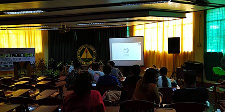 Presentation during Hurop-Hurop, Huron-Huron: Usapang Panitikang Bikol