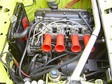 M10 Motor BMW 2002 tii Alpina A4 mit Kugelfischer-Einspritzung und Alpina Einzeldrosselanlage