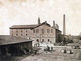 Die Brauerei um 1900
