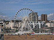 The Brighton Wheel from the Brighton Pier