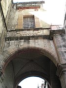 El pasadizo al sagrario en la Calle del Arco.