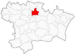 Cantone di Conques-sur-Orbiel – Mappa