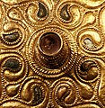 Keltische gouden plaat gevonden in Auvers-sur-Oise, Val-d'Oise, 4e eeuw voor Christus
