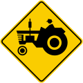 SP-45 Beware of tractors and other agricultural vehicles