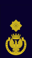 Distintivo di qualifica per controspallina di commissario capo della Polizia di Stato