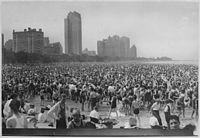 Oak Street Beach, 1925