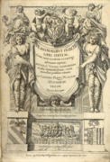 Frontispicio de De animalibus insectis... (1602) de Ulisse Aldrovandi.