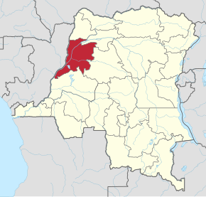 Poziția localității Provincia Équateur
